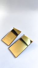 Load image into Gallery viewer, Rectangular shape in gold