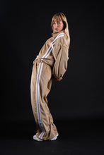 Load image into Gallery viewer, Unisex velvet sweater 2 stripes