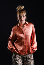 Load image into Gallery viewer, Bright salmon classic shirt