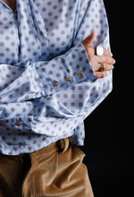 Load image into Gallery viewer, Blue blouse