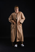 Load image into Gallery viewer, Long beige coat