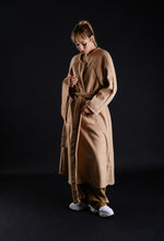 Load image into Gallery viewer, Long beige coat