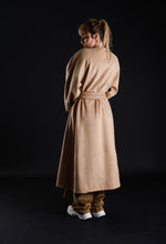 Load image into Gallery viewer, Long beige coat