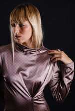 Load image into Gallery viewer, Long brown velvet dress