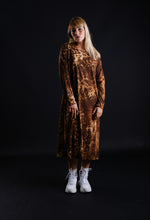 Load image into Gallery viewer, Leopard jersey long dress