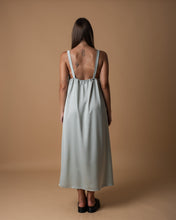Load image into Gallery viewer, Strapped blue dress