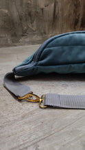 Load image into Gallery viewer, Waist bag in cream, printed or blue silver