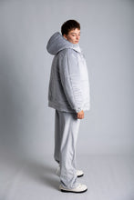 Load image into Gallery viewer, Silver Puffer in Velvet