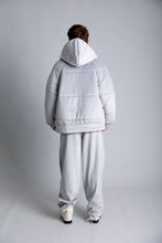 Load image into Gallery viewer, Silver Puffer in Velvet