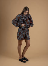 Load image into Gallery viewer, Flower bomber jacket