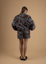 Load image into Gallery viewer, Flower bomber jacket