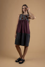 Load image into Gallery viewer, 3 tones ruffled dress