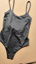 Load image into Gallery viewer, Swimsuit in grey and navy blue