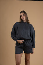 Load image into Gallery viewer, Cupro bomber jackey