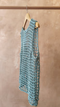 Load image into Gallery viewer, Crochet blue vest