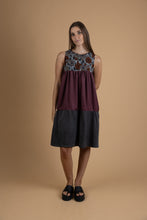 Load image into Gallery viewer, 3 tones ruffled dress
