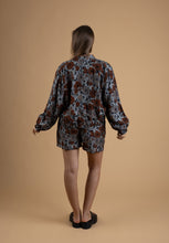 Load image into Gallery viewer, Flower bomber jacket