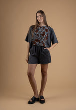 Load image into Gallery viewer, Gray cupro shorts