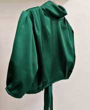 Load image into Gallery viewer, Satin Jane blouse without back