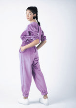 Load image into Gallery viewer, Lilac velvet sofi blouse
