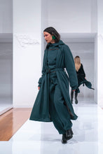 Load image into Gallery viewer, Long green coat