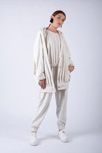 Load image into Gallery viewer, Pearl velvet big bomber jacket