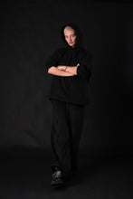 Load image into Gallery viewer, Hoodie in astrakhan wool