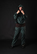 Load image into Gallery viewer, Dark green velvet blouse