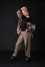 Load image into Gallery viewer, Pied-de-poule pants