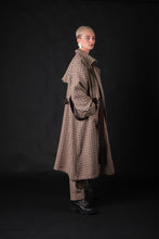 Load image into Gallery viewer, Pied-de-Poule long coat