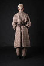 Load image into Gallery viewer, Pied-de-Poule long coat