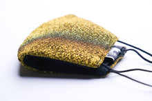 Load image into Gallery viewer, Glitter gold mask