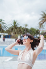 Load image into Gallery viewer, Ruffled Bikini in pearl or mint