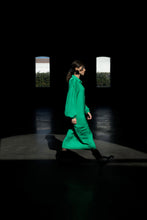 Load image into Gallery viewer, Green long dress shirt