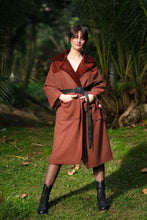 Load image into Gallery viewer, Long wool coat