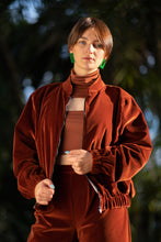 Load image into Gallery viewer, Classic velvet bomber