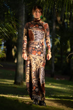 Load image into Gallery viewer, Long printed dress