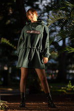 Load image into Gallery viewer, Green unisex oversized sweater/dress