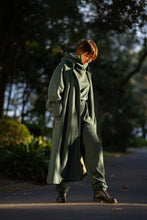 Load image into Gallery viewer, Long green coat
