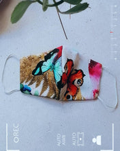 Load image into Gallery viewer, butterfly pattern mask