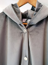 Load image into Gallery viewer, Grey velvet big bomber