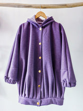 Load image into Gallery viewer, Lilac pleated bomber