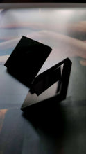 Load image into Gallery viewer, Black square earring
