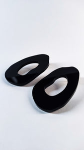 Black M organic shape