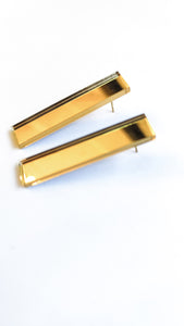 Large Vertical in gold