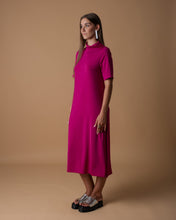 Load image into Gallery viewer, Fuchsia classic dress

