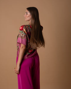 Pink Scarf t-shirt