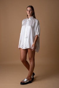 White tunic shirt