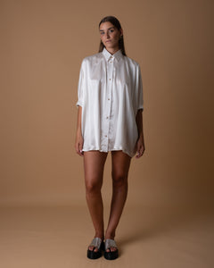 White tunic shirt