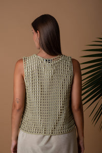 Crochet vest